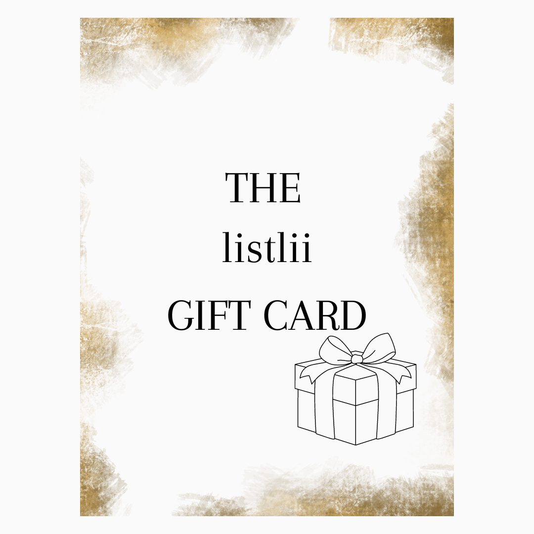 LISTLII DIGITAL GIFT CARD